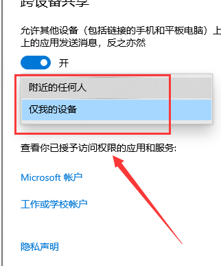 Win10怎么开启体验共享功能？Win10开启体验共享功能的方法(3)