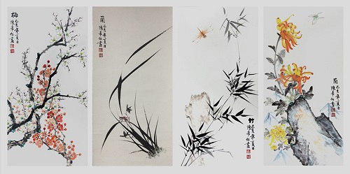 与兰竹菊并称四君子的是