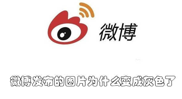 微博发布的图片为什么变成灰色了