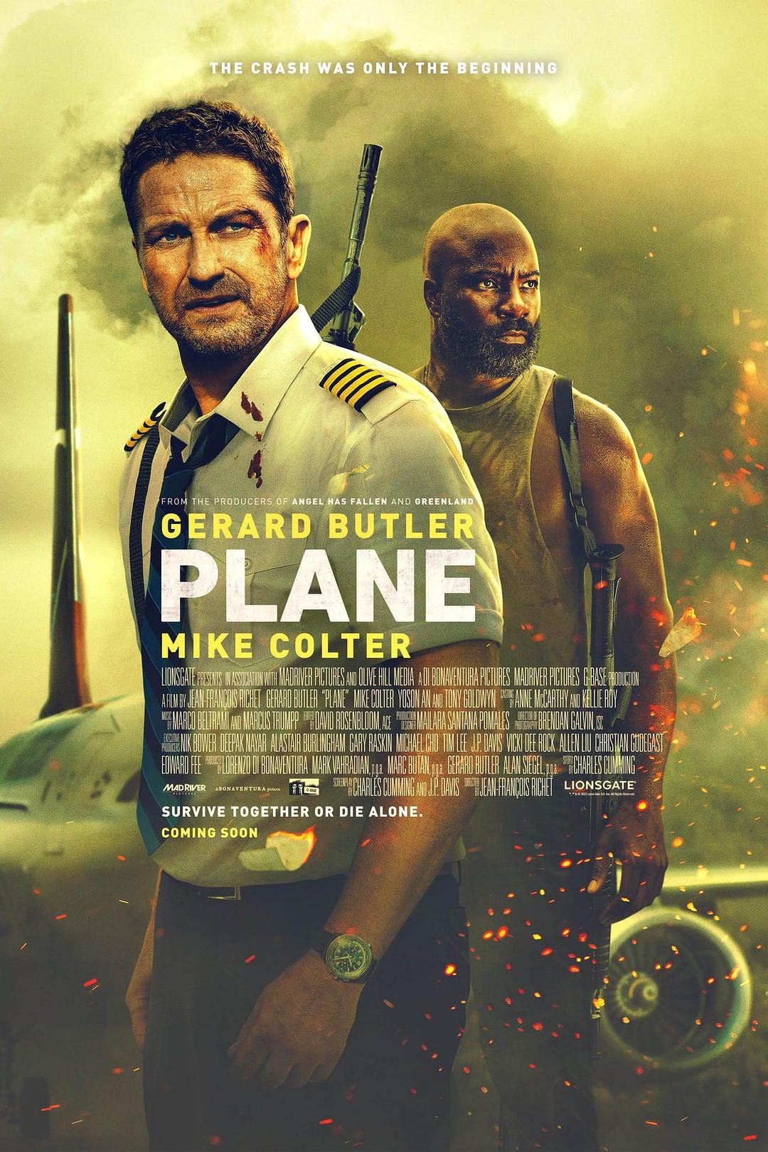 飞机陷落.Plane.2023.1080p.BluRay.AVC.TrueHD.7.1.Atmos-MT 45.58GB