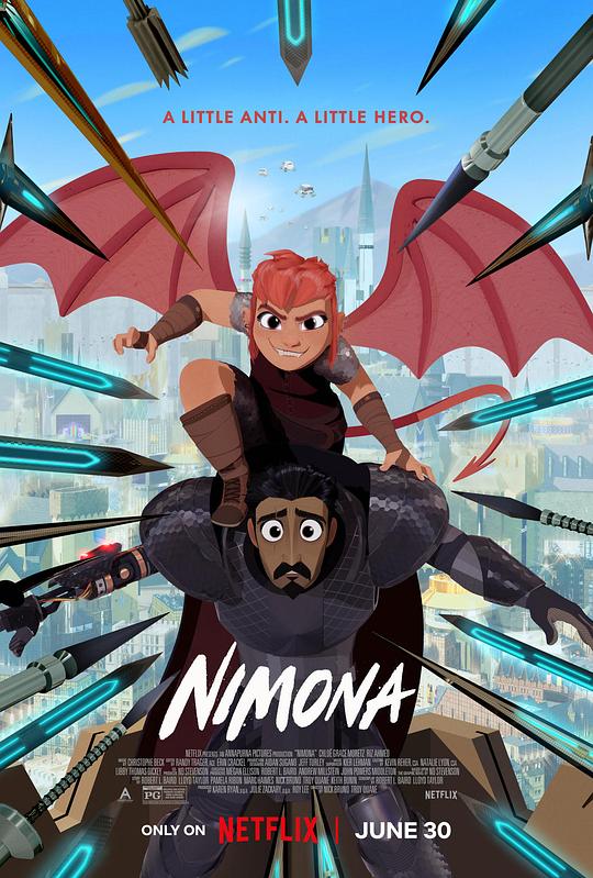 怪物少女妮莫娜[国英多音轨/简繁英字幕].Nimona.2023.1080p.NF.WEB-DL.x264.DDP5.1.Atmos-SONYHD 4.47GB