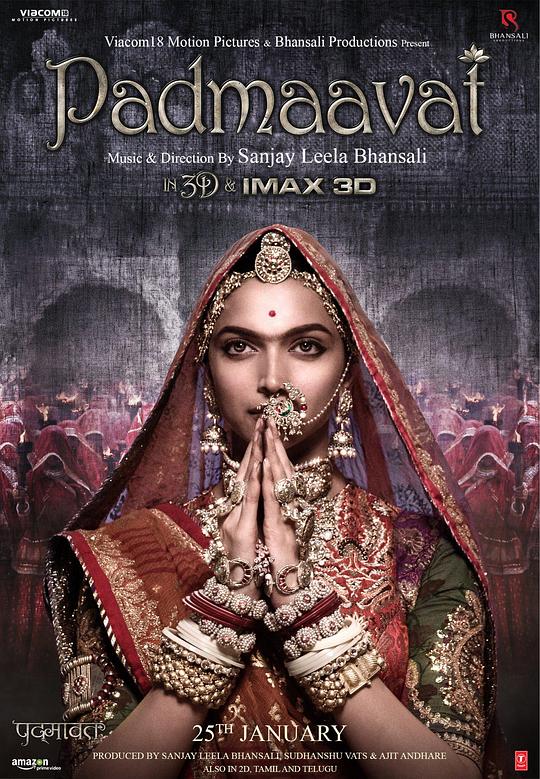 印度艳后[简繁英字幕].Padmaavat.2018.1080p.BluRay.x265.10bit.DTS-SONYHD 10.48GB