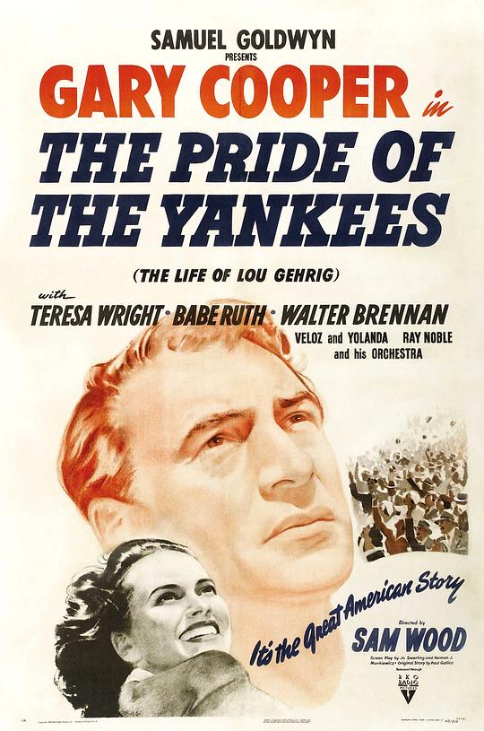 洋基的骄傲[中文字幕].The.Pride.of.the.Yankees.1942.1080p.KKTV.WEB-DL.AAC.H264-ParkHD 3.15GB