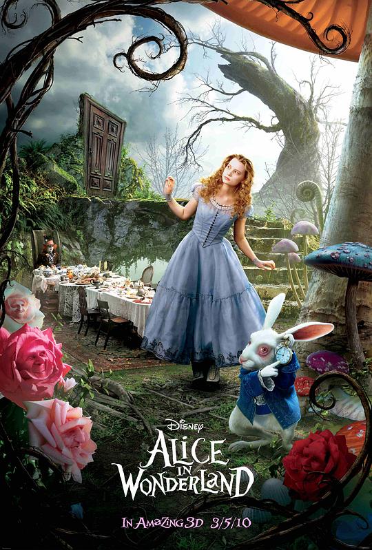 爱丽丝梦游仙境[粤英多音轨/简繁英字幕].Alice.in.Wonderland.2010.1080p.BluRay.x265.10bit.DTS.2Audio-SONYHD 7.01GB